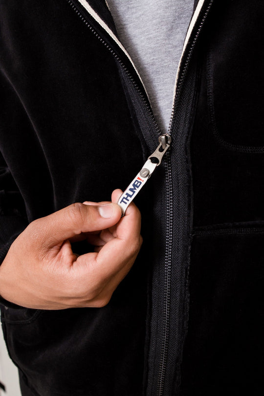 THE MASON VELOUR MENS HOODIE - Thumb United