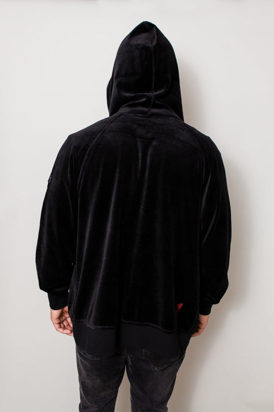 THE MASON VELOUR MENS HOODIE - Thumb United