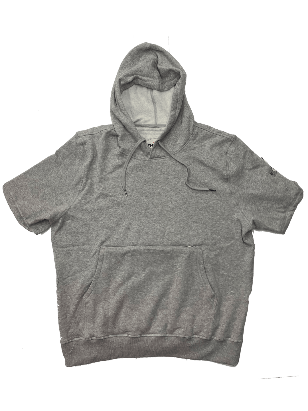 Short Sleeve Sweatshirt - Grey Melange - Kiki